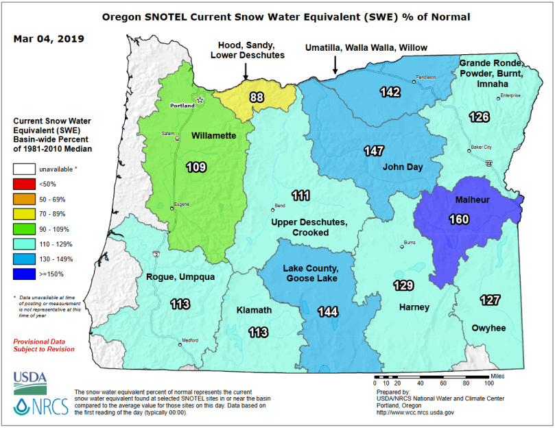 3.4.19 Oregon Snow Pack